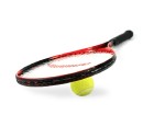 Tenisová raketa černo červená
